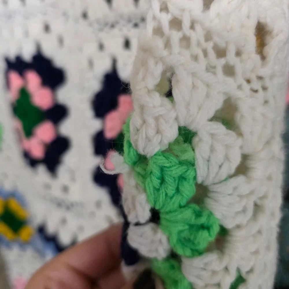 Handmade granny square